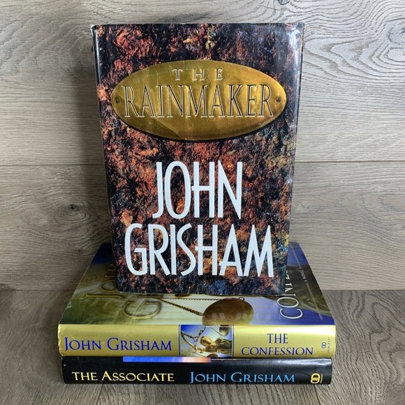 Other - Lot of 3 John Grisham - 1st Edition 1st Printing HC  Rainmaker Confession Assoc
